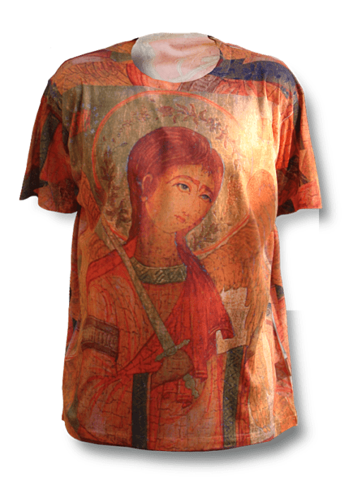 SAINT MICHAEL THE ARCHANGEL - DESIGNER T-SHIRT