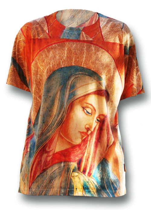 VIRGIN MARY DESIGNER T-SHIRT